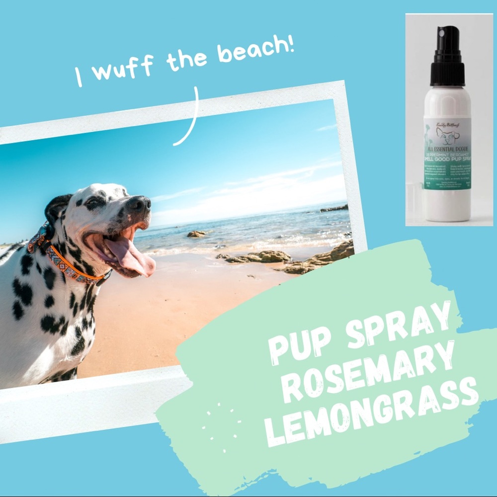 Country Bathhouse Pup Spray - Rosemary Lemongrass Closing Closet